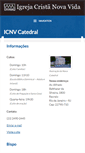 Mobile Screenshot of icnvcatedral.com.br