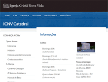 Tablet Screenshot of icnvcatedral.com.br